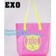 PVC Cosmetic Gift Bags Diy Christmas Packing Bags, bags with handle for retail display, Organizer Storage Bag Large PVC