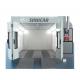 Steel Car Spray Booth with Included Spray Booth and Efficient Curing System