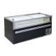 Top Two Sliding Glass Door Chest Freezer Static Cooling Straight unit Restaurant supermarket convenience store