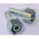 High quality carbon steel threaded crimped hose fitting