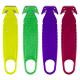 Customizable Plastic Handle Carbon Steel Blade Safety Carton Knife with Color Option