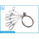 Fatigue Resistance Anti Lost Rope , Steel Wire Rope For Construction Machinery