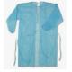Polypropylene Disposable Isolation Gowns Breathable Fluid Resistant Flexible