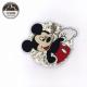Cartoon Mouse Disney Embroidered Patches , Popular Disney Sew On Patches Custom Color