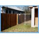 Vinyl Residential Chain Link Security Fence Steel Wire Property Boundary