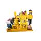 Hydraulic Diesel Small Portable Water Well Drilling Rig / Soil Investigation Drilling Equipment