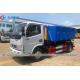 Dongfeng Hydraulic Hook Auto Tipping Garbage Collection Truck 4-6 CBM