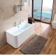 Modern Design Freestanding Acrylic Bathtub / Stand Alone Jacuzzi Bathtub