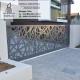 SUDALU Outdoor PDVF Laser Cut Decoration Aluminum Panel Fence/ Gate Metal Perforated Panel