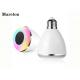 Colorful Music Bluetooth Speaker Light Lamp Bulb With Custom Logo Printing
