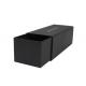 Silver Foil Logo Foldable Cardboard Drawer Box Recyclable With Matte Surface