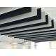 Sound Absorb Acoustic Ceiling Baffles E0 Level 3d Plate