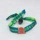 Customized Disposable Medical Woven Qr Code Rfid Chip Fabric Sport Wristband With Printing For People Tracking