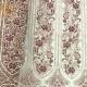 Embroidery Lace Nigerian Style Crystal Beaded Fabric For Bridal Gown