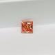 1.14carat PrincessLab Grown Pink Diamonds High Clarity Symmetrical