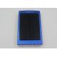 Rectangular Waterproof Solar Power Bank For Cell Phones , 15000 Mah Powerbank