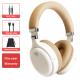 Cxfhgy ANC Bluetooth Headphones Wired & Wireless Bluetooth Headset Active Noise Cancelling Headphone Deep Bass With MIC