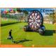 School Or Backyard Inflatable Sports Games / Inflatable Soccer Dart Board