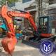 ZX50 Used Hitachi 5 Ton Excavator Light Wear And Tear With Adaptive Power Modes