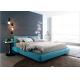 modern America style fabric soft bed furniture