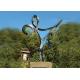 Professional Stainless Steel Outdoor Sculpture , Stainless Steel Art Sculptures