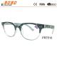 Hot sale style reading glasses with plastic frame,printed temple  ,suiitable for women and men
