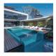 Acrylic Panel Application CE Approved Balboa Swim Spa for Outdoor and Relaxation