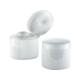 Recyclable Direct Plastic Flip Cap Cylindrical Design and Free Sample with 18mm White