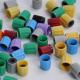 Colored Vacuum Blood Collection Tube Parts 13mm 16mm Tube Caps