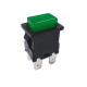 Taiwan Electrical Push Button Switch, 21*15mm, ON-OFF, Green Illuminated