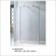 Frameless Walk In Shower Screen With Two Side Door Tempered Glass OEM / ODM