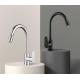 SUS304 Single Handle Kitchen Faucets Hot And Cold Tap Mixer Chrome
