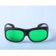 RHP-2 620-700nm O.D6+ Laser Protective Glasses For Red lasers, Ruby Etc.