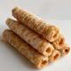 Cylinder Shape Waffle Sandwich Cookies Thai Snacks Coconut Crispy Rolls