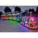 Sightseeing Amusement Park Electric Trains 12KW Power In Children'S Play Area