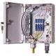 IP55 OF Indoor / Outdoor Fiber Termination Box ,8 Fibers Small Optical Termination Box