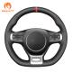 Hand Stitched Custom Steering Wheel Cover for Kia Sportage K5 GT Line 2021 2022 2023