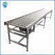 Aluminum Roller Conveyor With A Diameter Of 76mm Is Used For Horizontal Transportation Of Goods