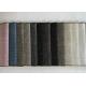 330gsm Yarn Dyed Woven Fabric , Plain Polyester Velvet Upholstery Fabric