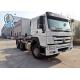 White Color Prime Mover Truck , HOWO 6x4 Cargo Truck Diesel Fuel Type