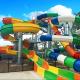 Outdoor Small Swimming Pool Fiberglass Water Slide for Water Park