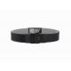 Engraved stainless steel both teeth clasp qr wristband silicone medical id band with dual color