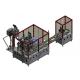 Silicone lipstick filling machine for 1300pcs per hour with Euro Standard Aluminum profile column