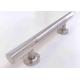 SS Tempered Glass Door Handle 0.8mm Thickness Satin Surface