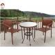 outdoor or indoor restaurant pe rattan furniture MRS70097R