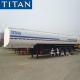Tri-axle 45000 Liters Oil Fuel Diesel Transport Tanker Trailers