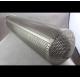 Thickness 20-50 mm Spiral Perforated Tube Galvanized Steel Custom Length