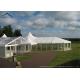 White Luxury European Style Tents With Decoration Over 100 People