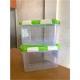 Little Pet Transport High Quality Solid PETG Box Mini Portable Takeout Hamster Cage
