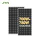 IP65 Waterproof Bifacial Solar Cell PV Panel 700W 690W 680W 670W Workmanship 12 Years